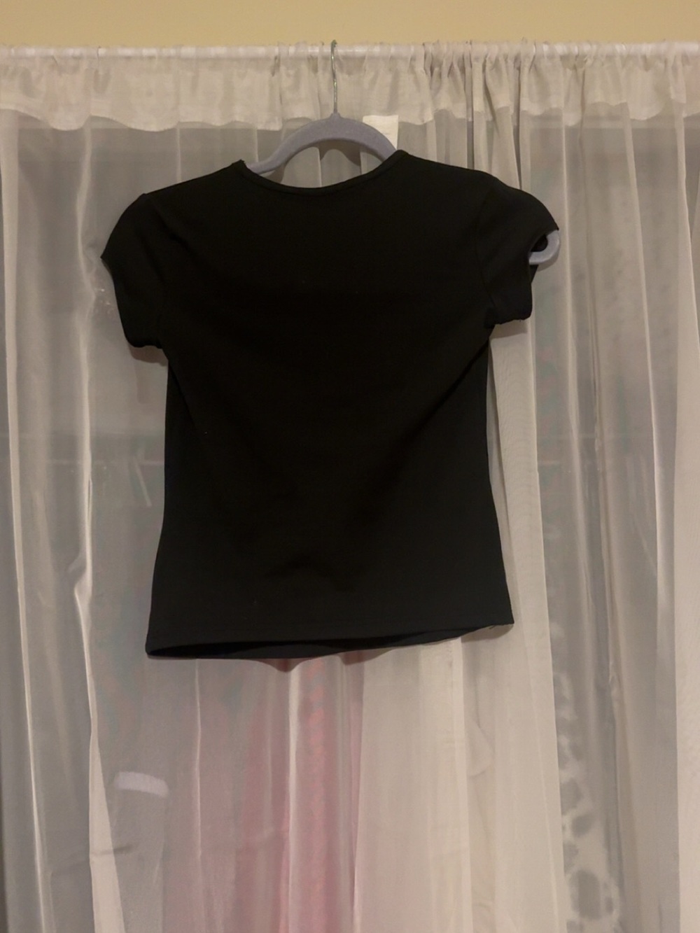 Eye Candy Black Short-Sleeve Women's Top